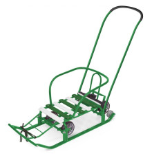 Санки детские Nika Тимка 5 универсал (зелёный)