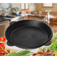 Крышка - сковорода чугунная на 22 литровый узбекский казан