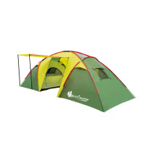 Палатка туристическая 6-и местная MirCamping с 2 комнатами и залом, арт. 1002-6