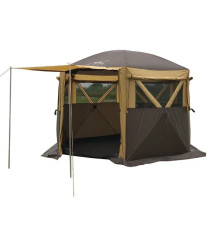 Шатер - палатка туристическая шестиугольная, 4-х местный (300х300х225см) Mircamping, арт. 2905S