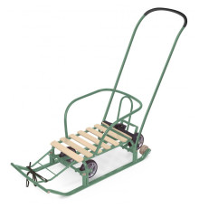 Санки детские Nika Тимка 5 универсал (оливковый)