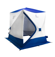 Палатка зимняя куб СЛЕДОПЫТ Long (215х180х200), S по полу 3,8 кв.м, 3 слоя , арт. PF-TW-38