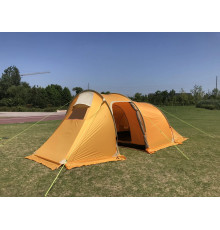 Палатка туристическая MirCamping 3-х местная с алюминиевым каркасом (450х225х150см), арт. 1017