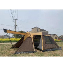 Палатка 4-х местная  MirCamping д(120+80+210+70)*ш250*в170см, арт. KRT-107