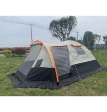 Палатка туристическая 4-х местная, с алюминиевым каркасом, 405х245х170см, арт. MIR6104