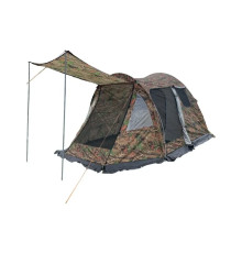 Палатка туристическая 4-х местная, MirCamping (Д 440 см(115+110+215) Ш245см В190см ), арт. 1036 МС