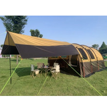 Палатка туристическая 8-ми местная MirCamping,  490х260х190см + 300*300см, арт. 1800-8