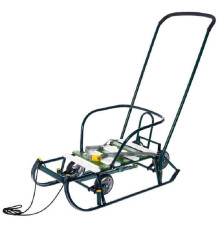 Санки детские Nika Тимка 6 универсал, арт. Т6У/З зеленый лак