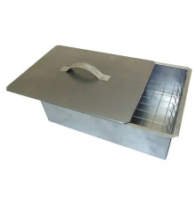 Коптильня мини одноярусная 350х250х100 (сталь 0,5мм), арт. К1-0,5мм