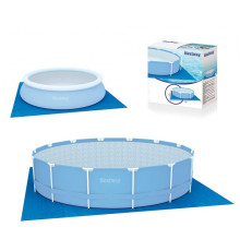 Подложка, подстилка под бассейн 396х396см для размера 3,66м BestWay, арт. 58002