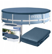 Тент чехол для каркасного бассейна intex 366 см, арт. 28031